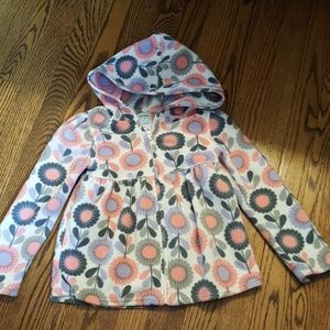 Old Navy fleece hoodie. 5t girl